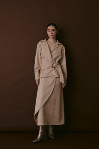 HALL SHIRT MACADAMIA