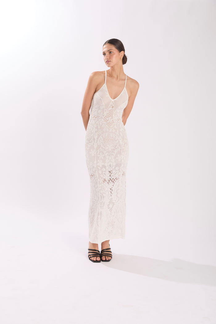 JONES DRESS IVORY