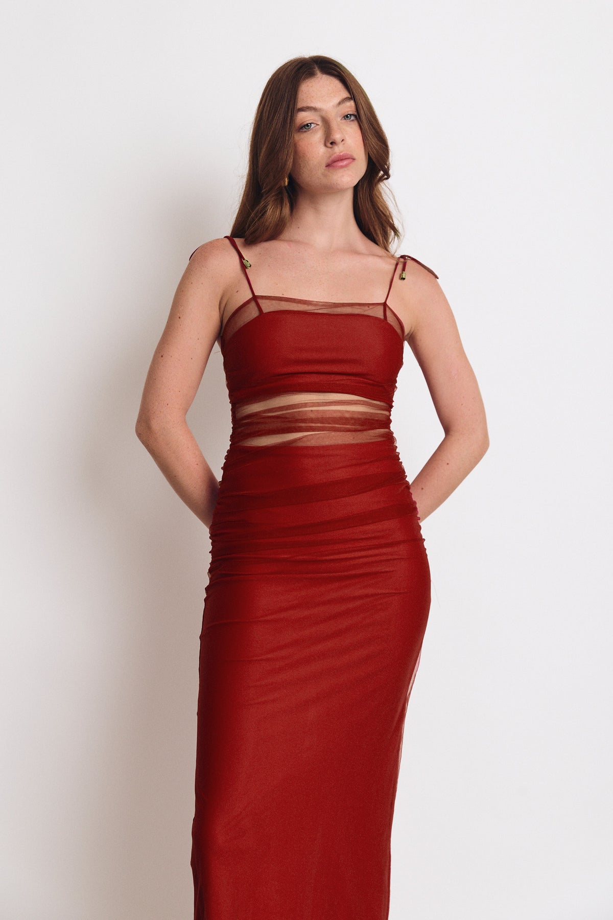 HOSK DRESS CHERRY