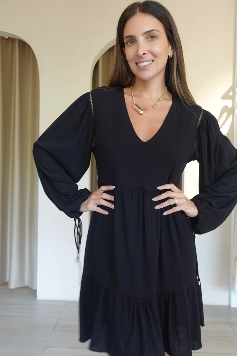 STEVIE DRESS BLACK