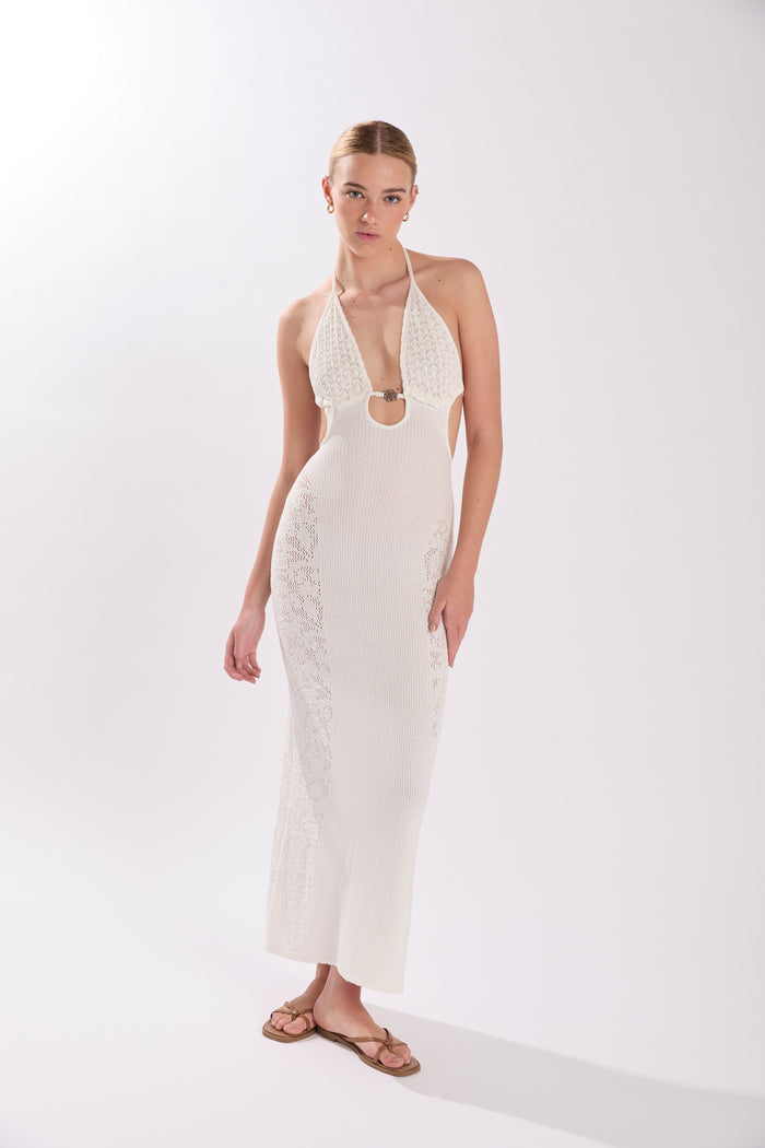 PHOENIX DRESS IVORY