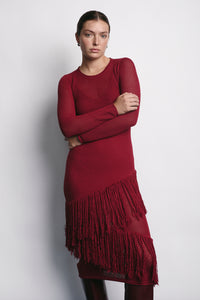 SIDNEY DRESS MERLOT