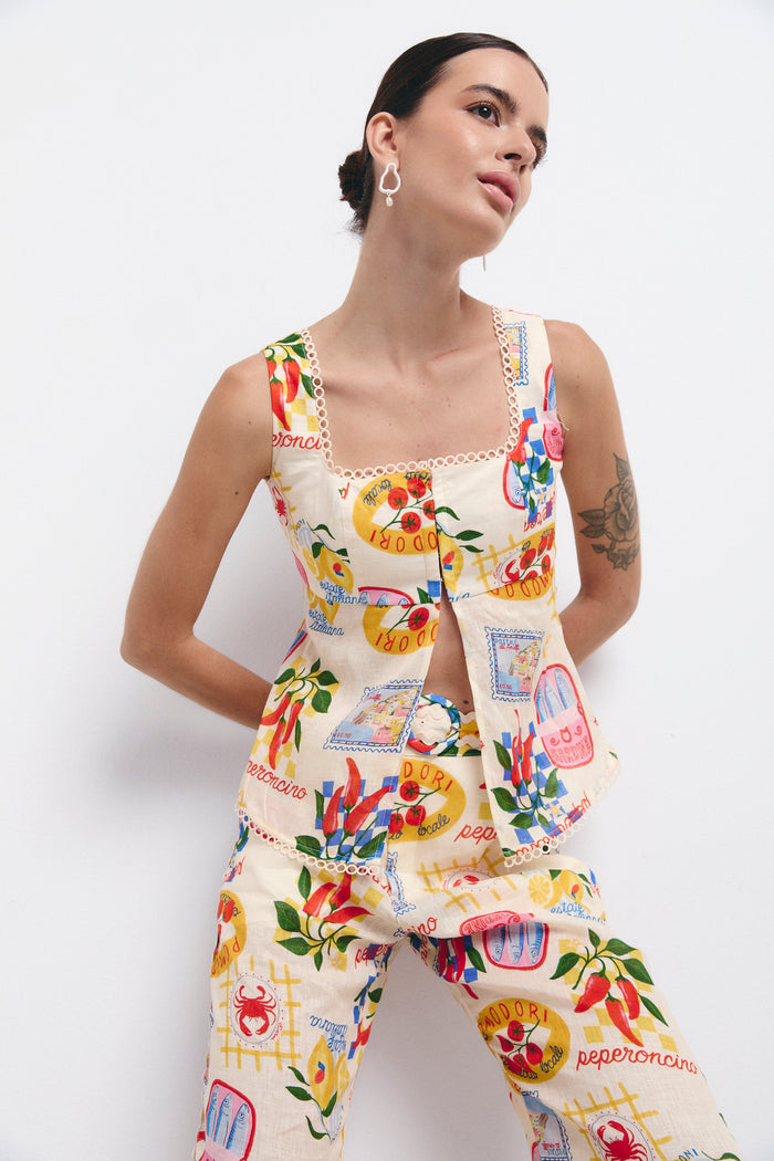 LOLA TOP PEPERONCINO