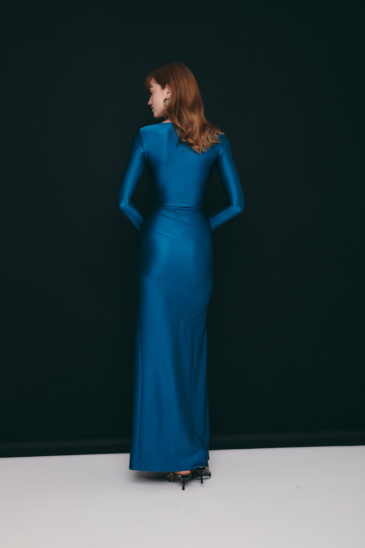 ABU DHABI DRESS TEAL