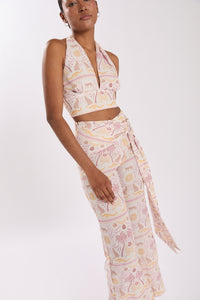 RAY PANTS LEOPARD