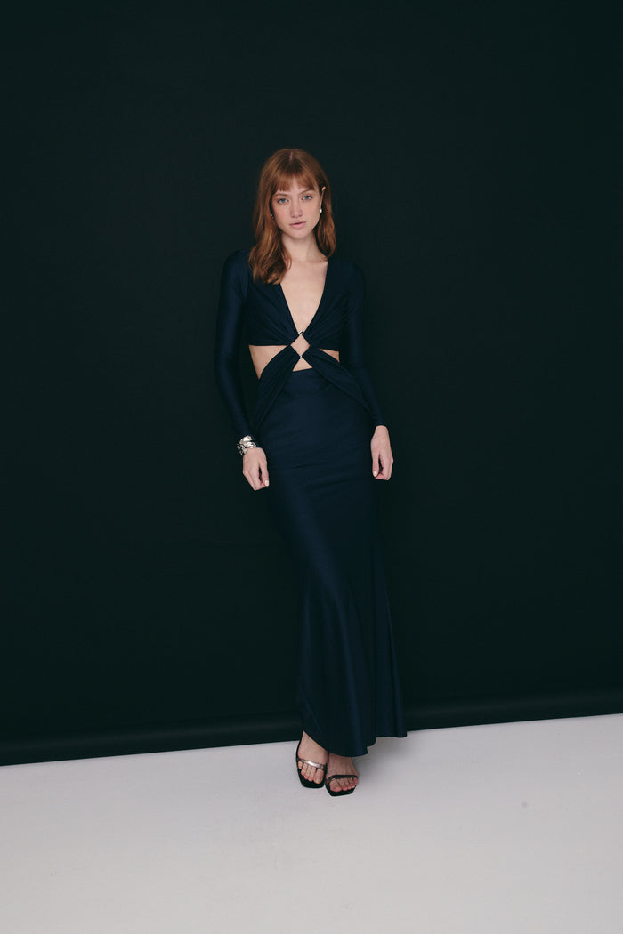 DUBAI DRESS NAVY