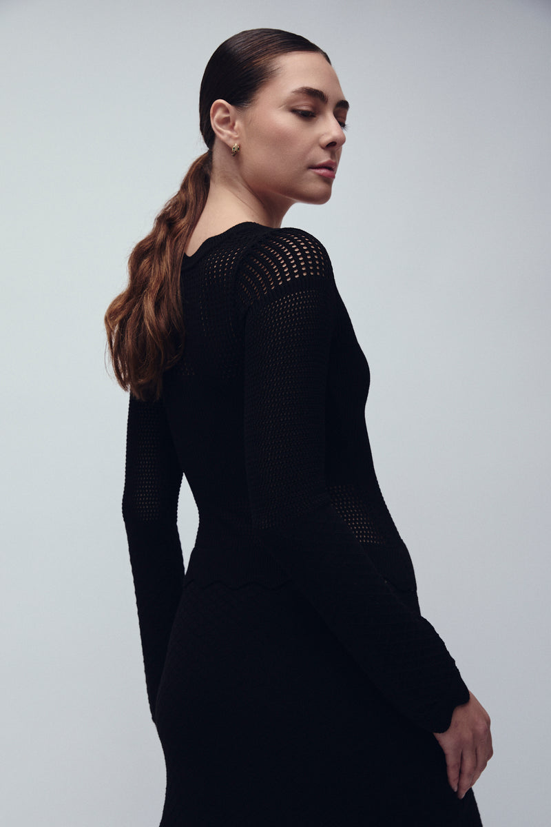 MERCER DRESS BLACK