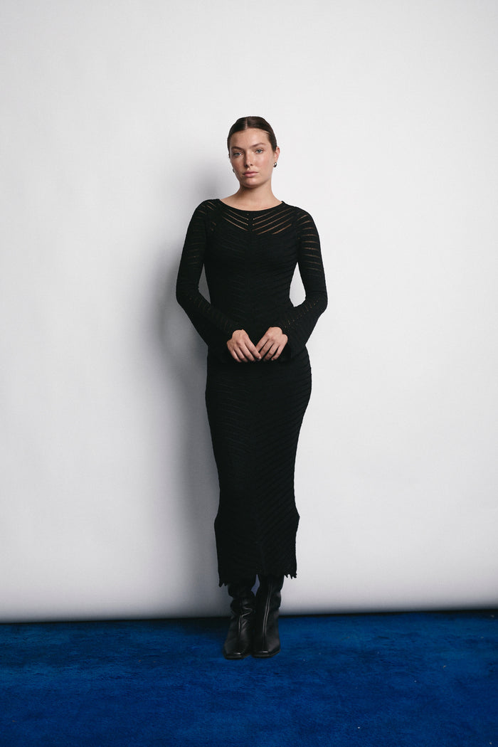 MARGARET DRESS BLACK