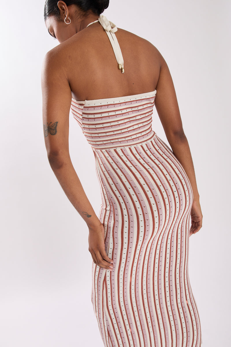 MARGOT DRESS BURNISHED LILAC