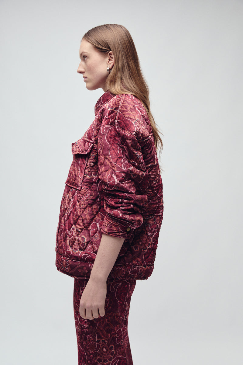 WEMBLEY JACKET ORACLES MERLOT