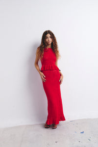 ASTURIAS SKIRT CHERRY TOMATO