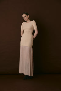 CAMERON DRESS MACADAMIA