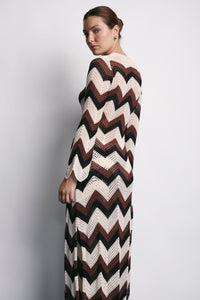 AURORA DRESS ESPRESSO (PRE ORDER)