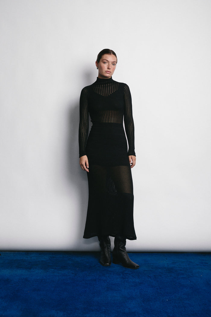 ASTORIA DRESS BLACK