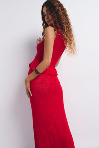 ASTURIAS SKIRT CHERRY TOMATO