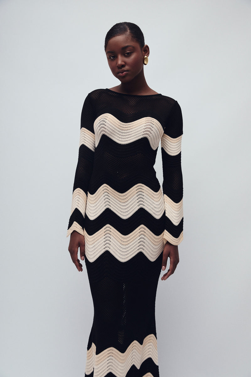 ASTOR DRESS BLACK