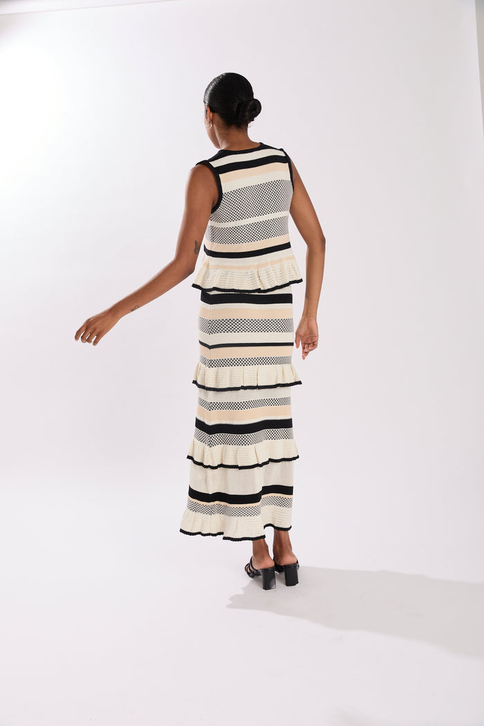 HAZARD SKIRT ECRU