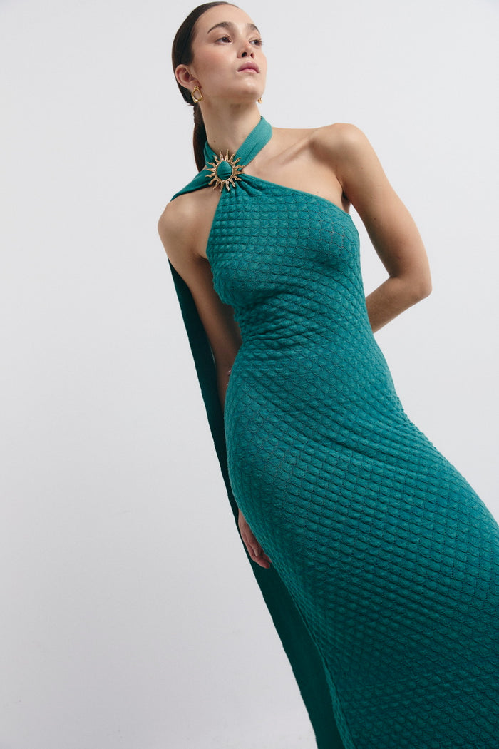 (PRE-ORDER) CADAQUÉS DRESS TEAL