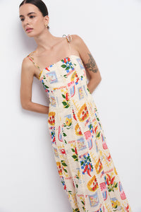 LORENZA DRESS PEPERONCINO