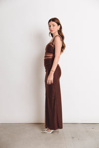 HOSK DRESS ESPRESSO