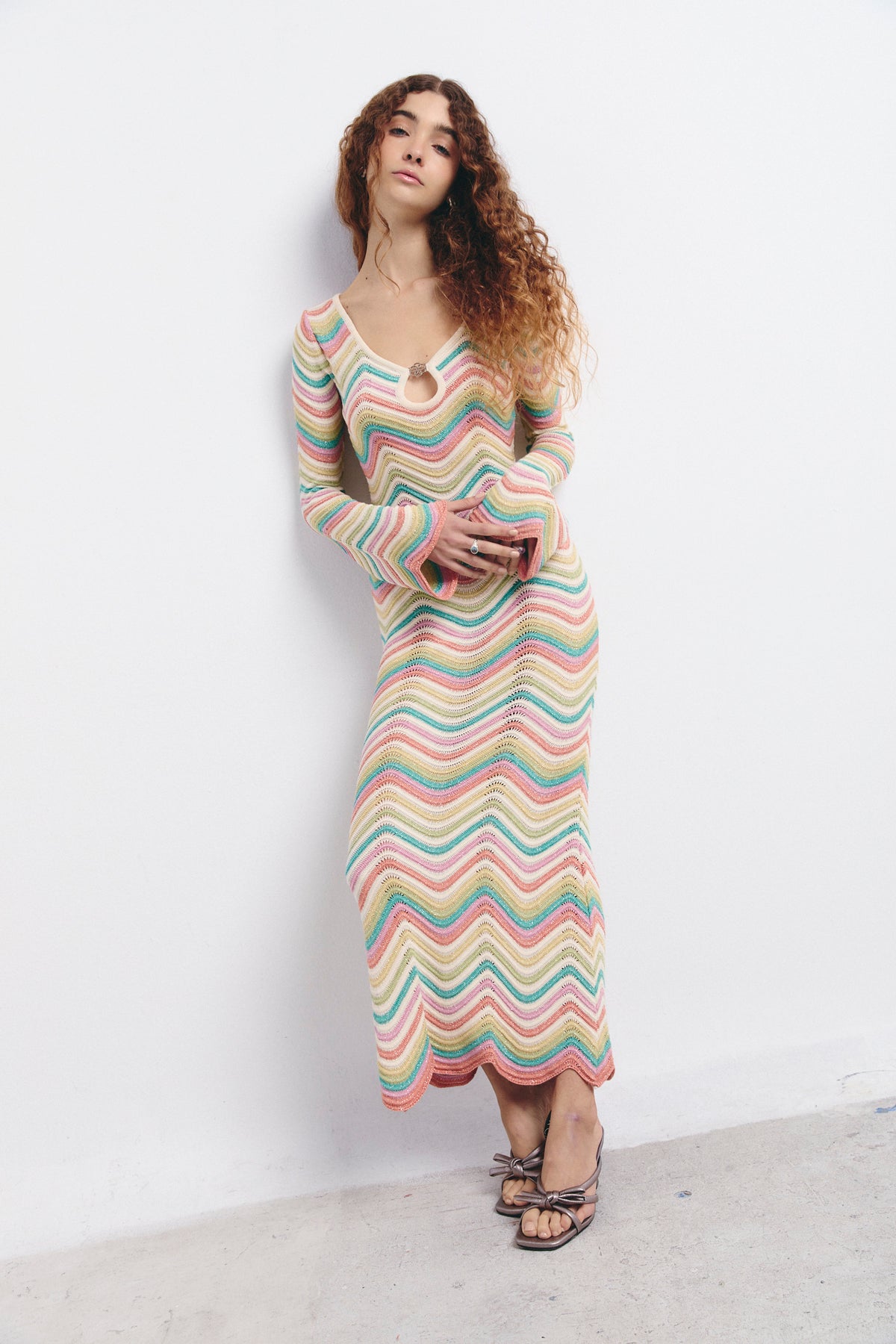 VIRGINIA DRESS RAINBOW