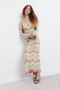 VIRGINIA DRESS RAINBOW