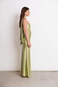 MAGGIE DRESS MATCHA