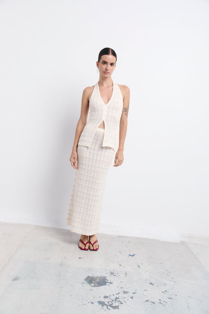 IRIS SKIRT IVORY
