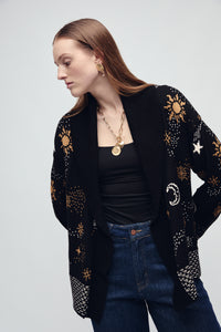 WINSTON CARDIGAN BLACK