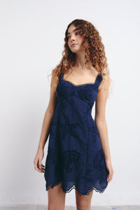 APOLLO DRESS AMALFI BLUE