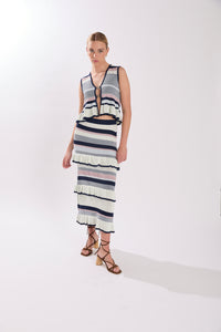 HAZARD SKIRT LIGHTEST SKY