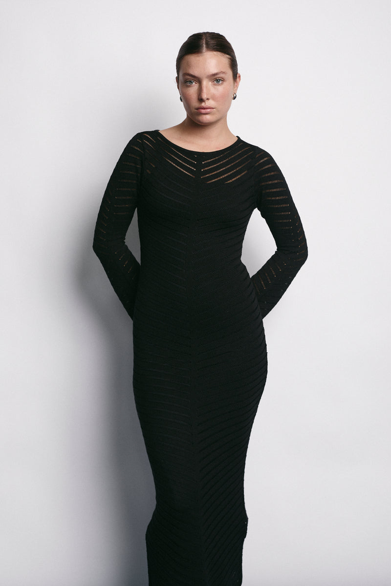 MARGARET DRESS BLACK