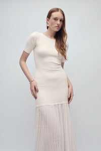 CAMERON DRESS IVORY