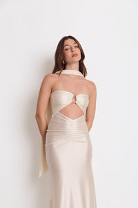MAGGIE DRESS IVORY