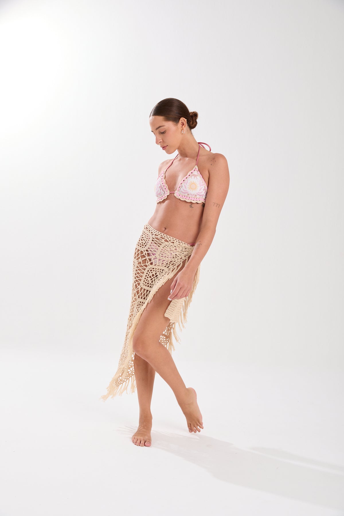BETTY SKIRT MACADAMIA