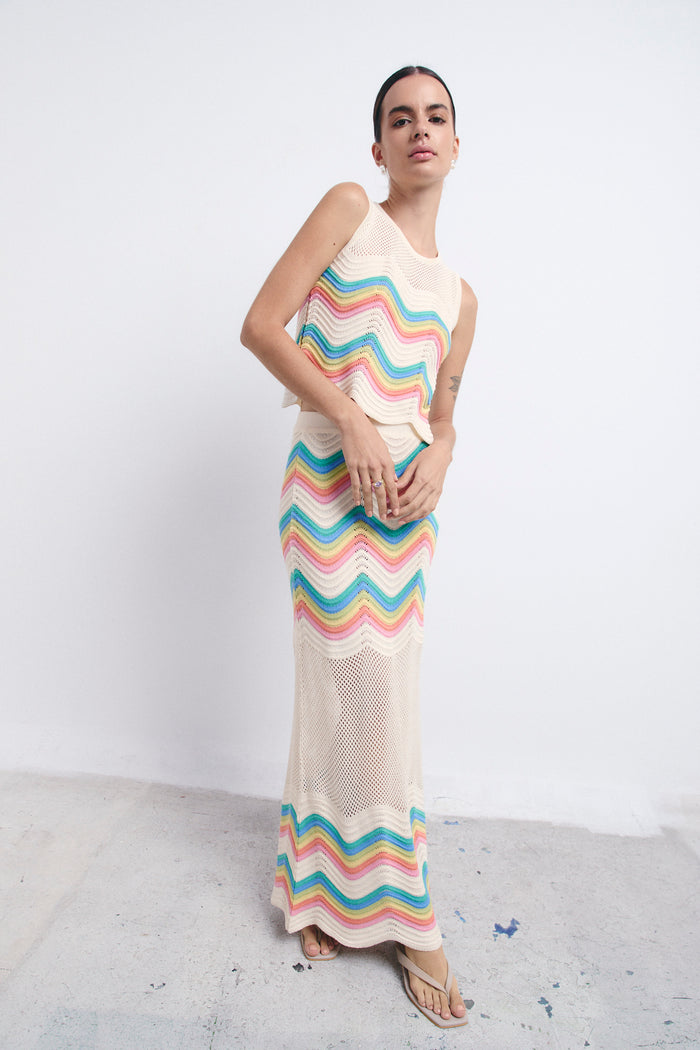 LOREN TOP RAINBOW