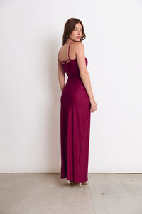 DEMI DRESS CHERRY