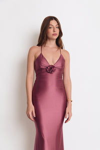 CAMPBELL DRESS BURNISHED LILAC