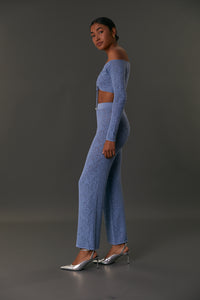 LONDON PANTS FADED DENIM