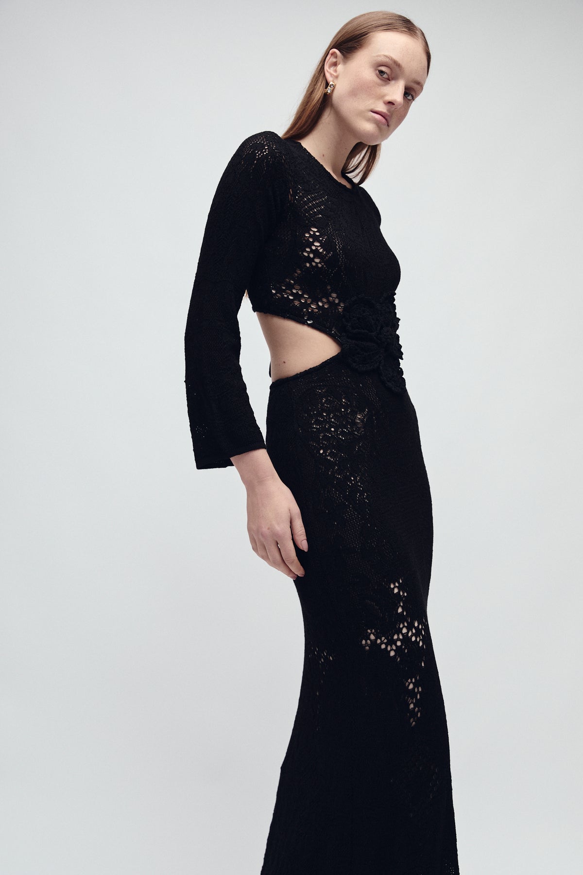 BLEECKER DRESS BLACK