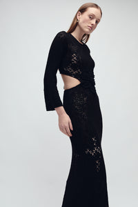 BLEECKER DRESS BLACK