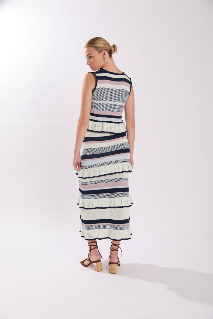 HAZARD SKIRT LIGHTEST SKY