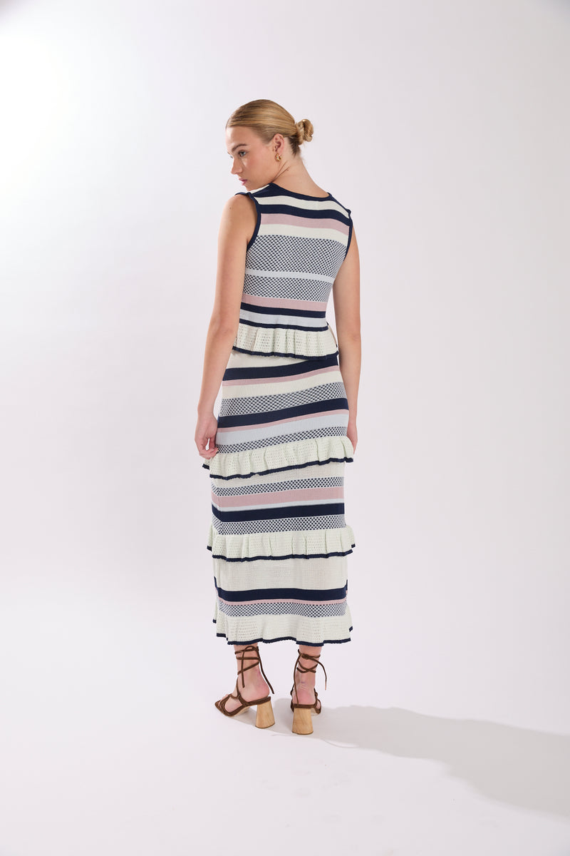 HAZARD SKIRT LIGHTEST SKY