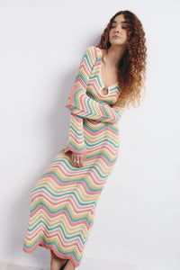 VIRGINIA DRESS RAINBOW