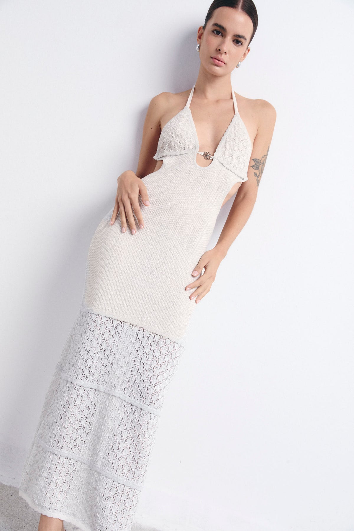 ALBA DRESS IVORY