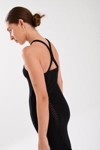 CASABLANCA DRESS BLACK