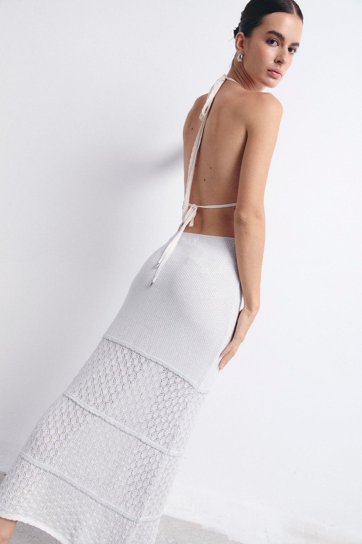 ALBA DRESS IVORY