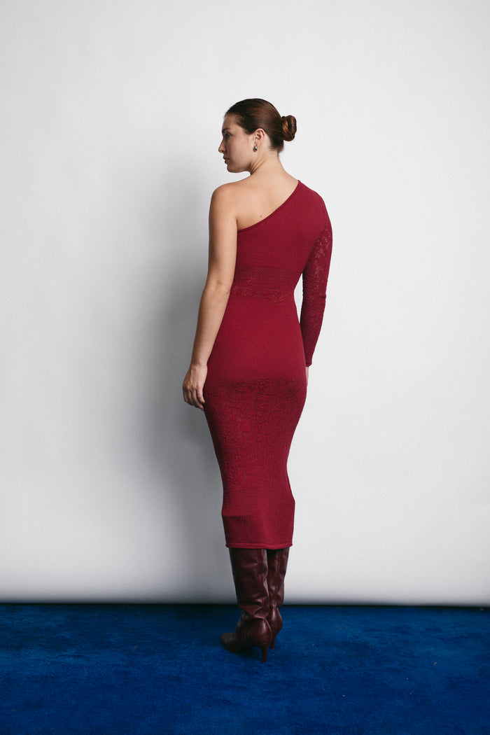 OSLO DRESS MERLOT