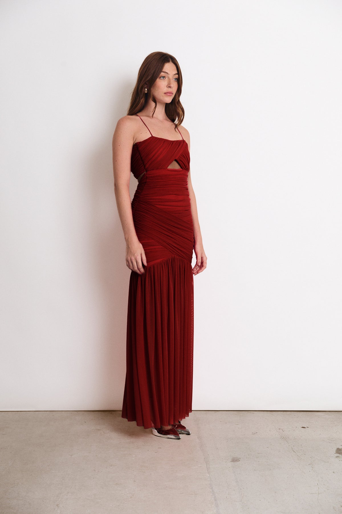HUDSON DRESS BERRY (PRE ORDER)