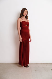 HUDSON DRESS BERRY (PRE ORDER)